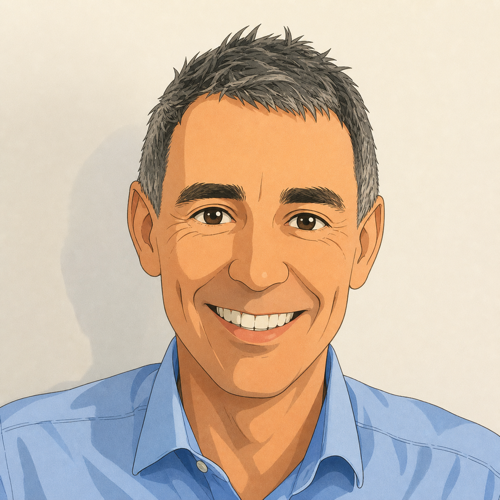 Illustrated portrait of Dr Damon Shorter